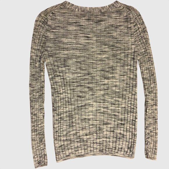 Banana Republic Women's 100% Merino Wool Ribbed Sweater - Grey* - US M - NWOT - Picture 5 of 5